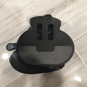 Bianchi  Blk Leather Paddle  LH Glock 19/17/27